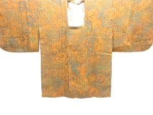 亀甲に花模様道行コート